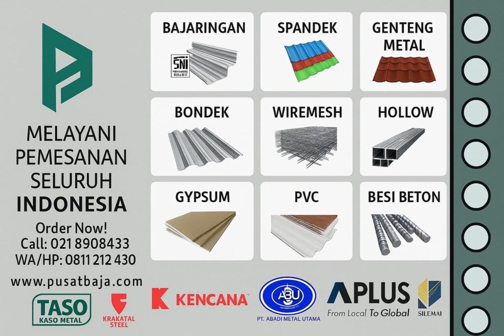 Melayani Beragaj Jenis Kebutuhan Material Bangunan